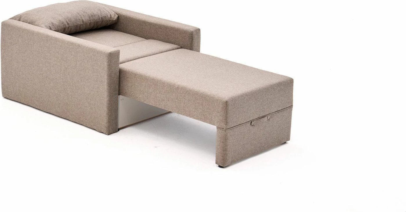 Krevat-karrige një vendi, ngjyrë kafe, Atelier del Sofa, Saros