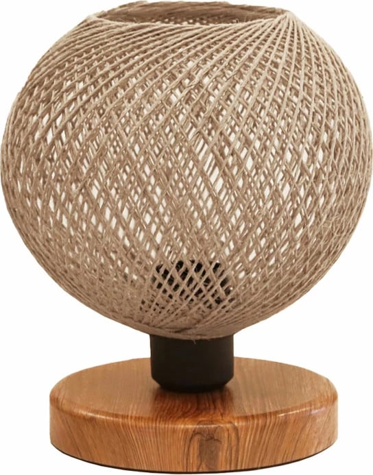 Llambë tavoline Povilia bezhë-e zezë D20x30cm