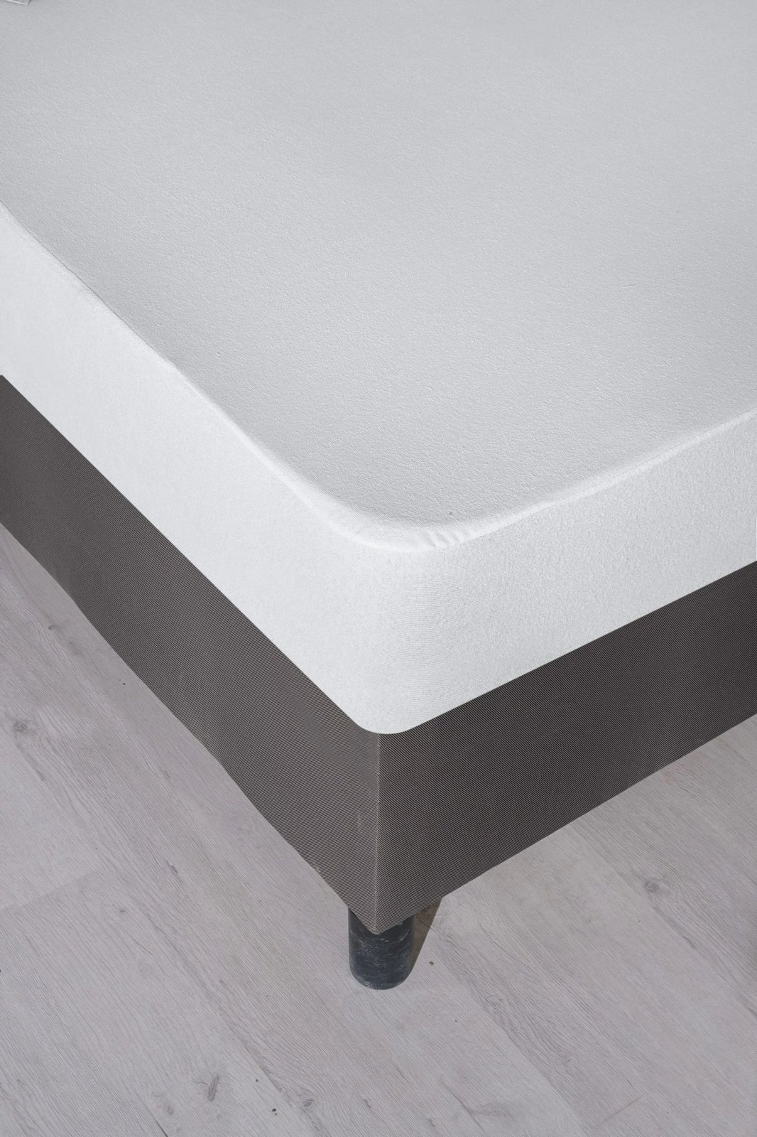 Mbrojtës dysheku për shtrat dopio, ngjyrë e bardhë, L'Essentiel Linge de Maison, 160x200cm