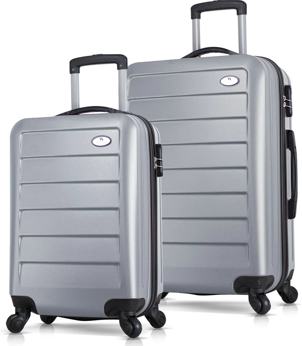 Set valixhesh (2 copë), ngjyrë gri, Zoozie Bags, 4773