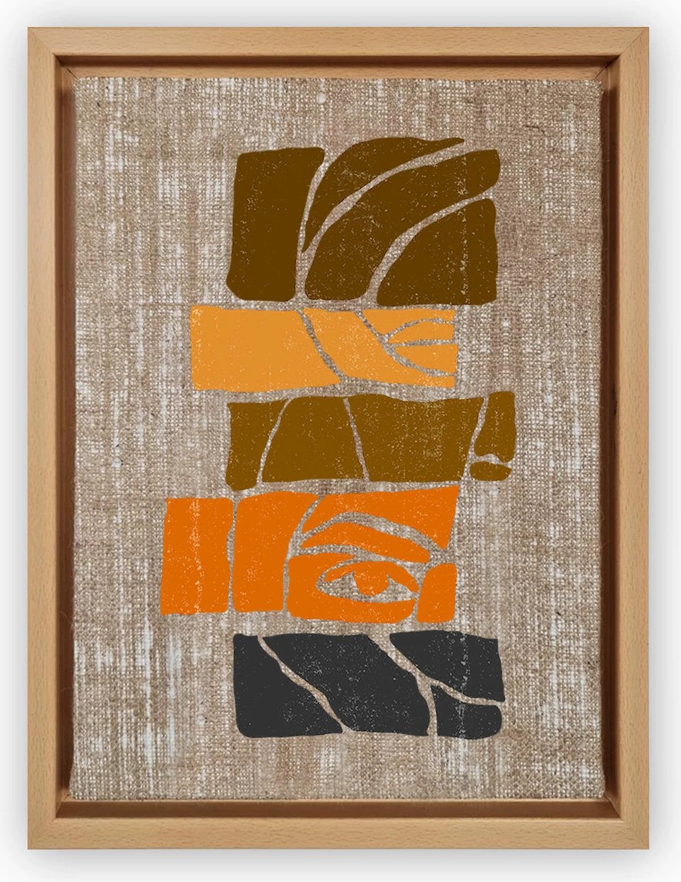 Pikturë dekorative në kanavacë, shumëngjyrëshe, Wallity, LNJ81918829309 - 96136, 96x136cm