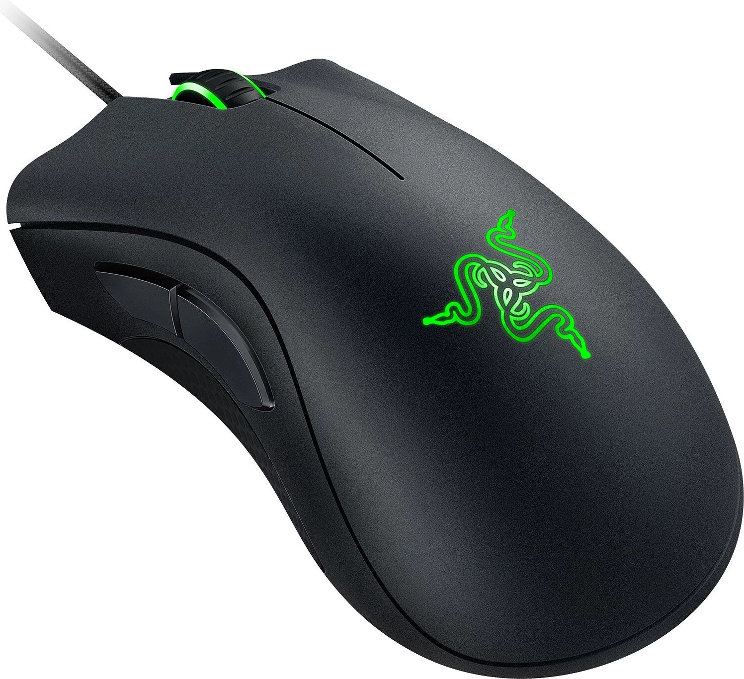 Maus gaming Razer DeathAdder Essential 6400 DPI, 6 butona, USB me kabëll, RGB, i zi