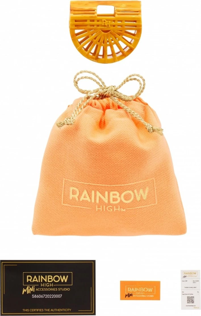 Set çanta aksesorësh Rainbow High Accessories Studio Series 1, për kukulla, Mix Set çanta aksesorësh Rainbow High Accessories Studio Series 1, për kukulla, Mix