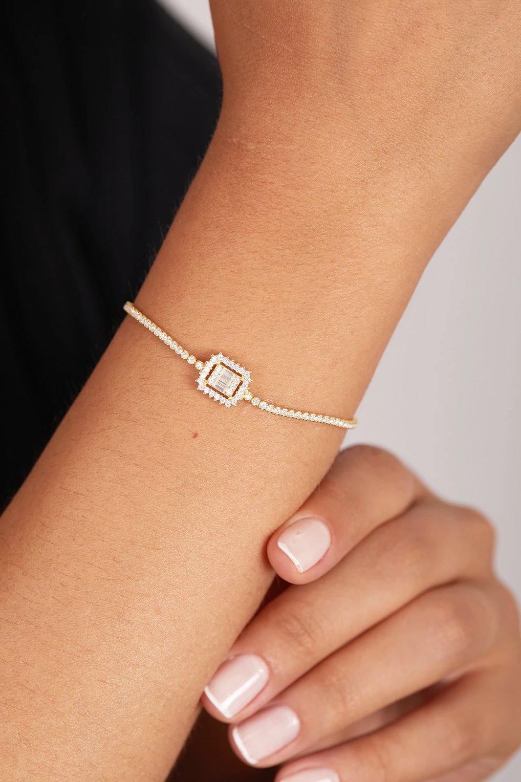 Byzylyk argjendi Elika Silver, ngjyrë ari, FA183155