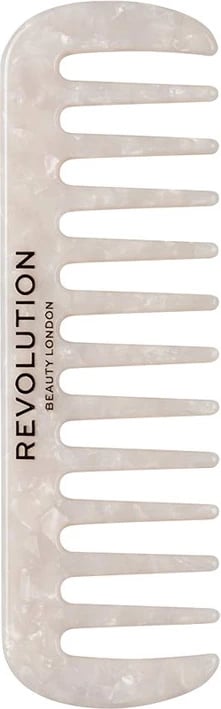 Revolution Haircare Natural Curl Wide Tooth Comb White