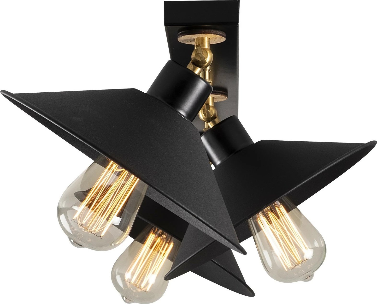 Llambë tavani moderne Opviq, Berceste - N-660, ngjyrë e zezë