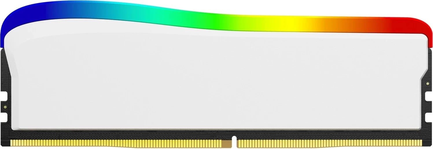 RAM memorie Kingston Fury Beast RGB Biała, 16GB RAM, 3200MHz, DDR4