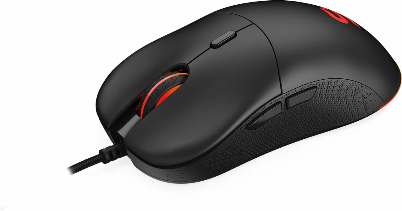 Maus SPC Gear GEM PMW3325 - USB, e zezë