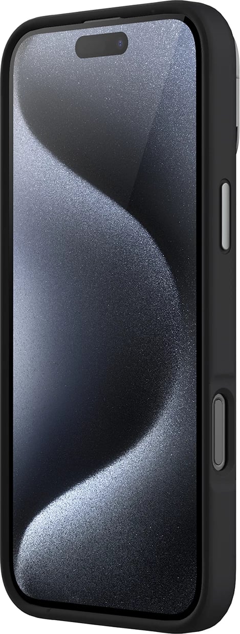 Mbështjellës Nillkin LensWing Prop Magnetic Case për iPhone 16 Pro Max, zi