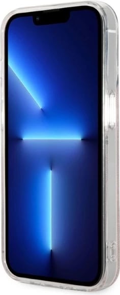 Set mbështjellës Guess GUBPP14LH4EACSP me karikues wireless për iPhone 14 Pro 6.1", rozë