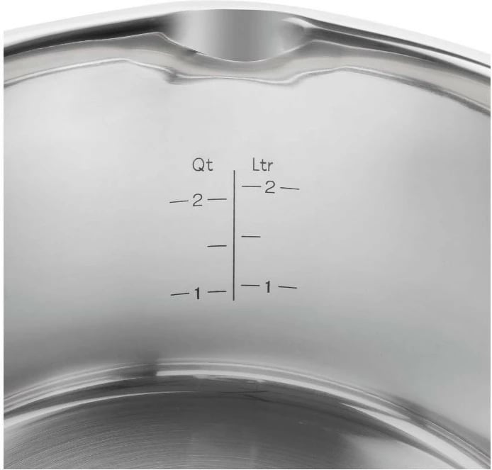 Set tenxheresh Zwilling Simplify 5 copë, çelik inox, kapakë me sitë, inox Set tenxheresh Zwilling Simplify 5 copë, çelik inox, kapakë me sitë, inox