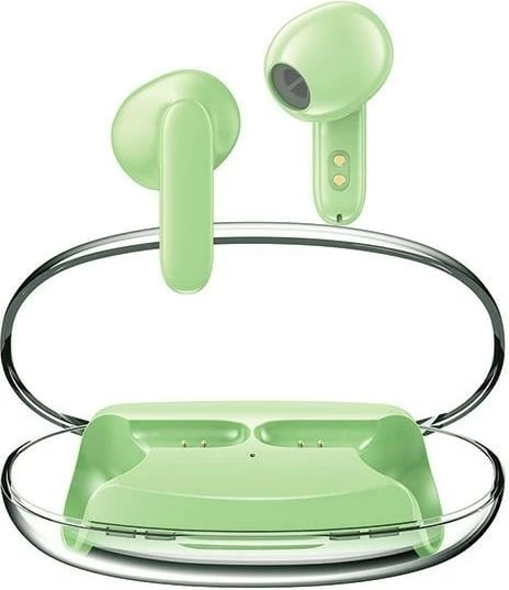 Kufje Bluetooth AWEI T85, TWS, ENC, Jeshile