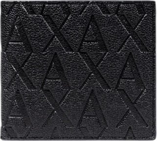 Portofol për meshkuj Armani Exchange, i zi