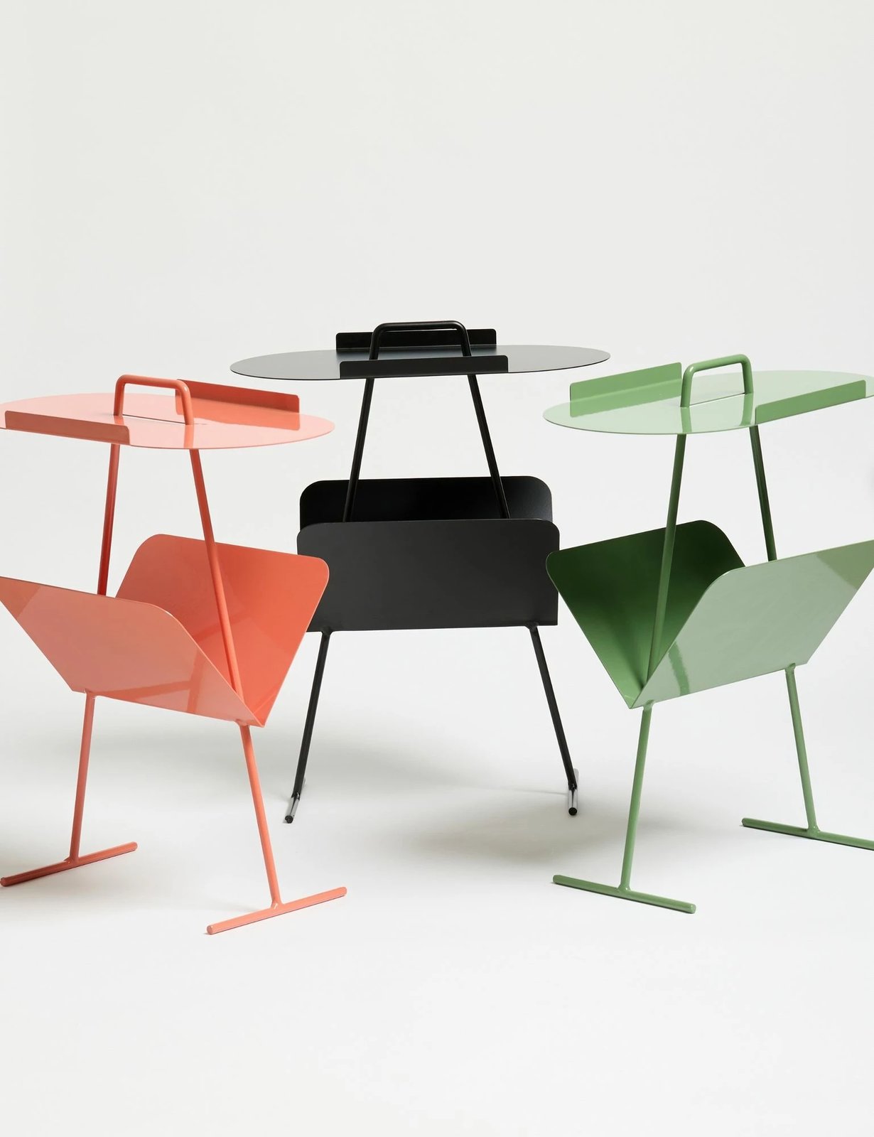 Tavolinë anësore Skye Decor, ngjyrë matcha, Goddy