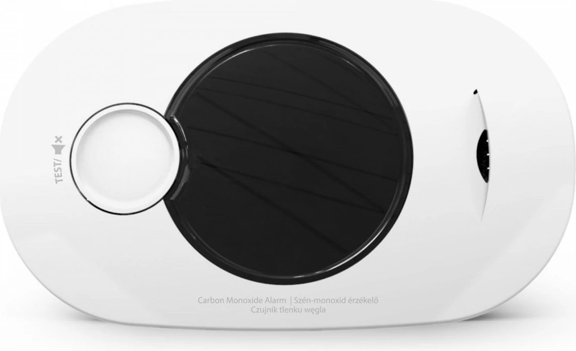 Sensor monoksidi FireAngel FA3322-INT me ekran dhe bateri të integrume, Bardhë