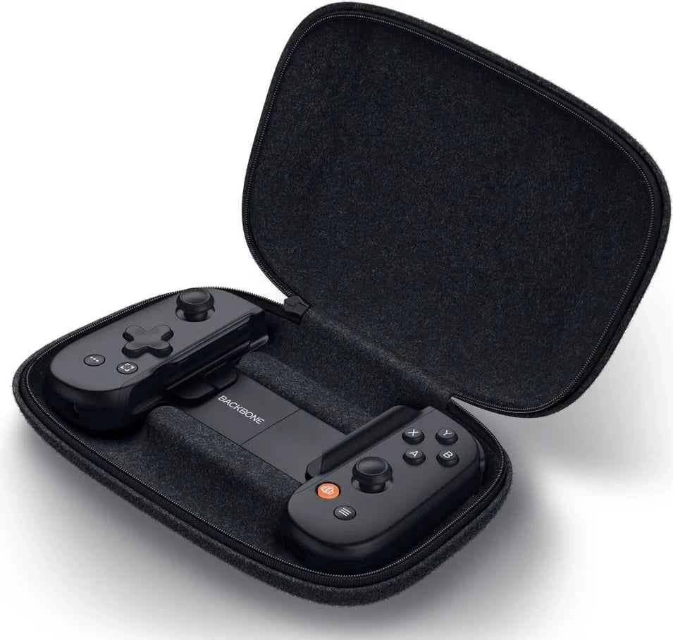 Mbështjellës gaming Backbone CC-01-B-R për kontrollues, i zi