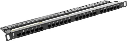 Panel patch Lanberg PPU6-0024-B, 0.5U
