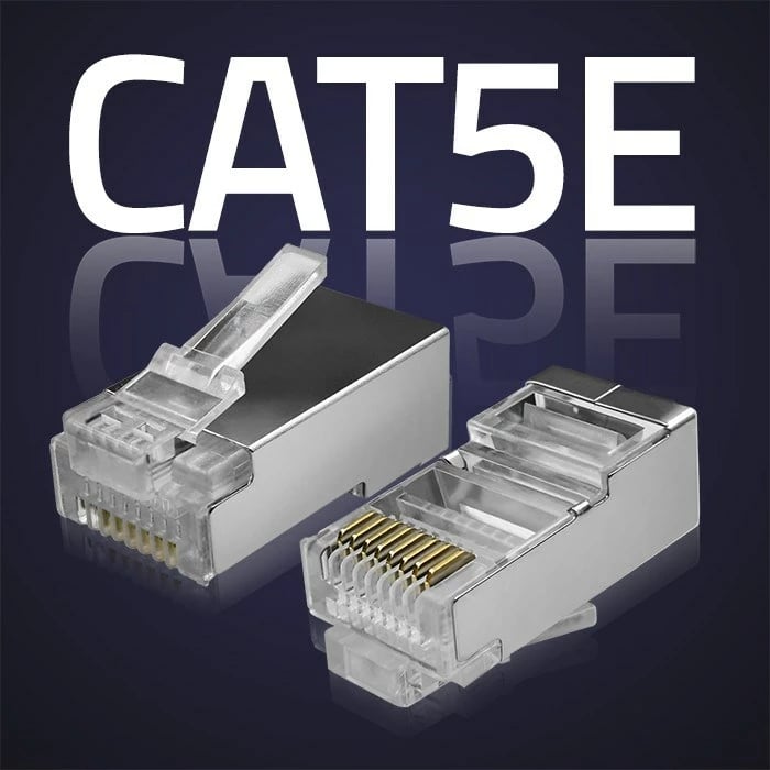 Lidhës modular RJ45 Qoltec 54554, CAT5e, FTP, 100 copë