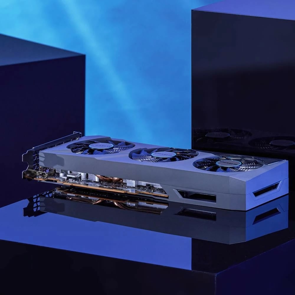 Kartelë grafike Gigabyte EAGLE Radeon RX 6600 8G, 8 GB, GDDR6, PCI Express x8 4.0, e zezë Kartelë grafike Gigabyte EAGLE Radeon RX 6600 8G, 8 GB, GDDR6, PCI Express x8 4.0, e zezë
