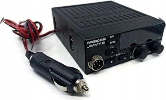 Radio CB PRESIDENT JIMMY III, 40 kanale, 4W, 13.2V, zi