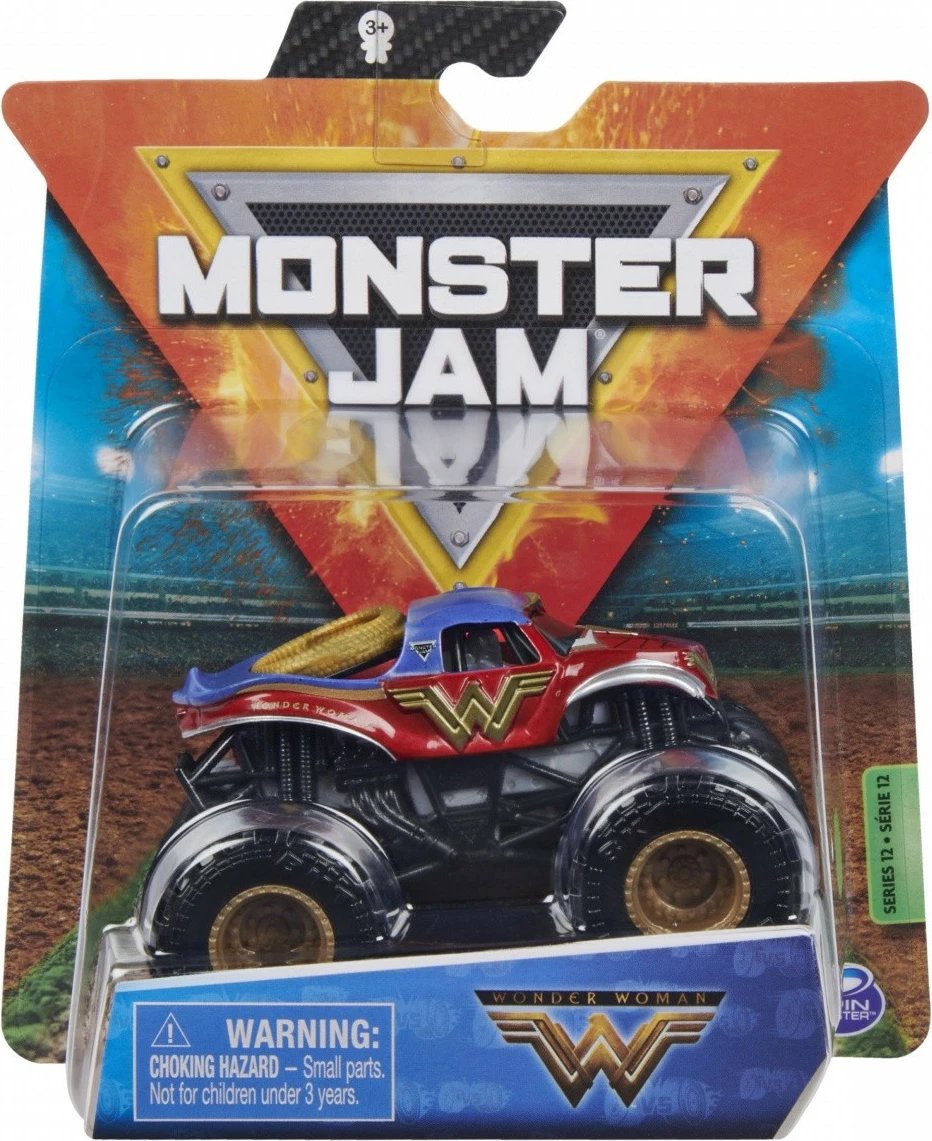 Lodër veturë Monster Jam Spin Master 1:64, metal dhe plastikë, ngjyra të përziera, 1 copë Lodër veturë Monster Jam Spin Master 1:64, metal dhe plastikë, ngjyra të përziera, 1 copë