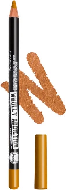 Eye Liner J.CAT BEAUTY Wholly Addict Glit Gold unisex