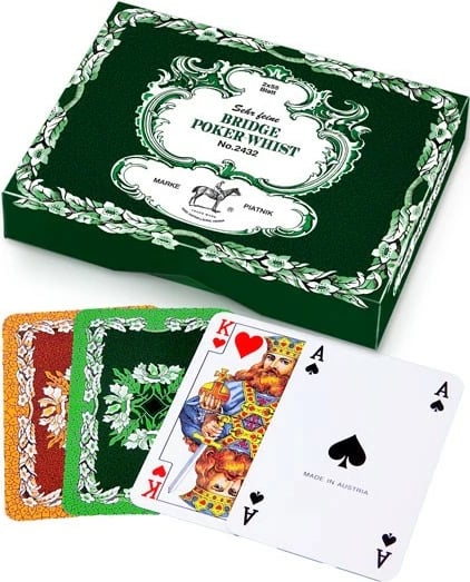 Letra loje Piatnik Oak Leaf 2432, set prej 2 kuvertash, plastikë