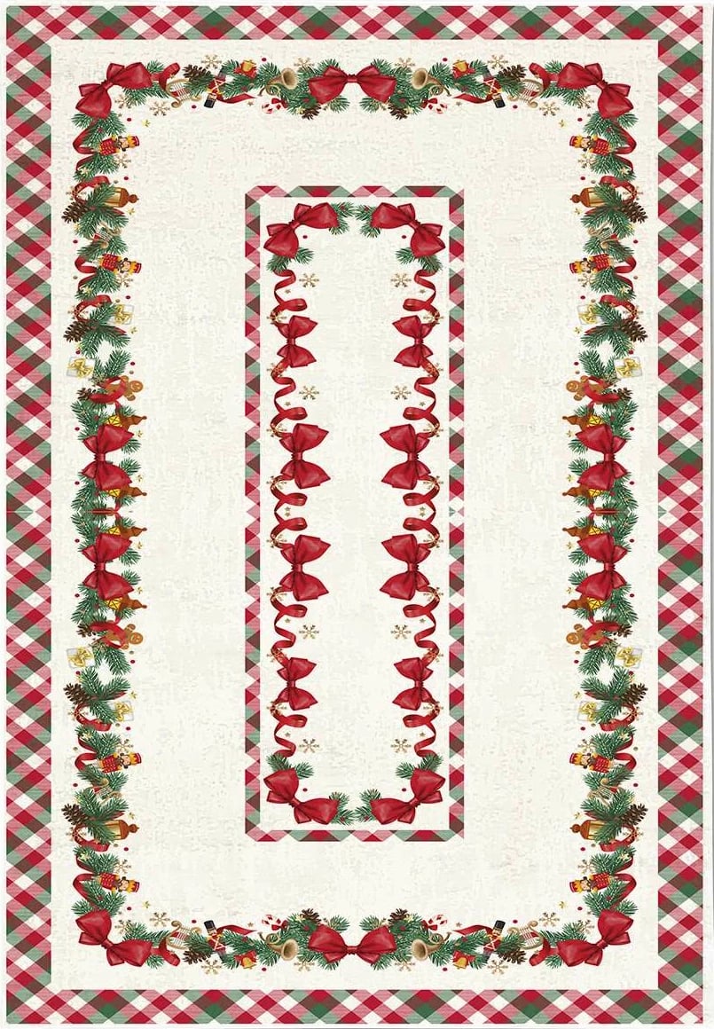 Mbulesë tavoline Hermia Concept, shumëngjyrëshe, HM-Tblnwy26-6, 140x220cm