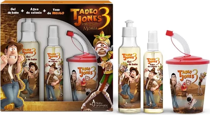 Set Eau de Cologne për fëmijë Cartoon Tadeo Jones 3 pjesë, 150ml Set Eau de Cologne për fëmijë Cartoon Tadeo Jones 3 pjesë, 150ml