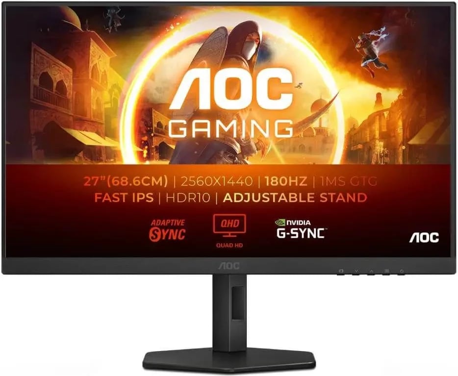 MON 27 AOC Q27G4X IPS Gaming 180 Hz HAS