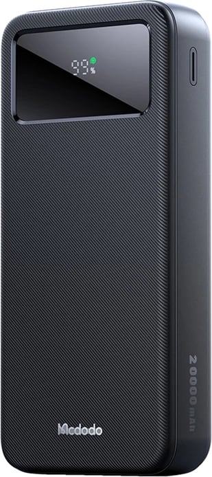 Powerbank Mcdodo MC-4230, 20000mAh, 22.5W, Ekran digjital, e zezë