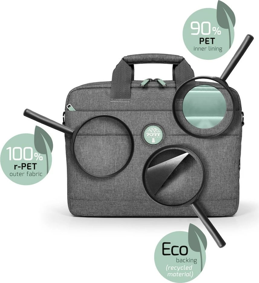 Kasë laptopi PORT Designs Yosemite Eco Toploading 13-14 inç, gri
