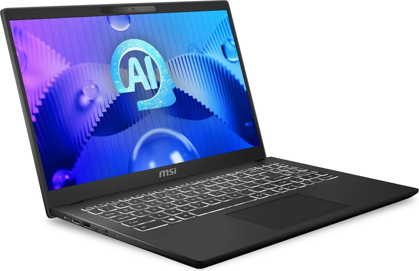 Laptop MSI Modern 15 H AI C1MG-210PL, Intel Core Ultra 5, 15.6", 16 GB RAM, 512 GB SSD, Wi-Fi 6E, Windows 11 Home, Zi