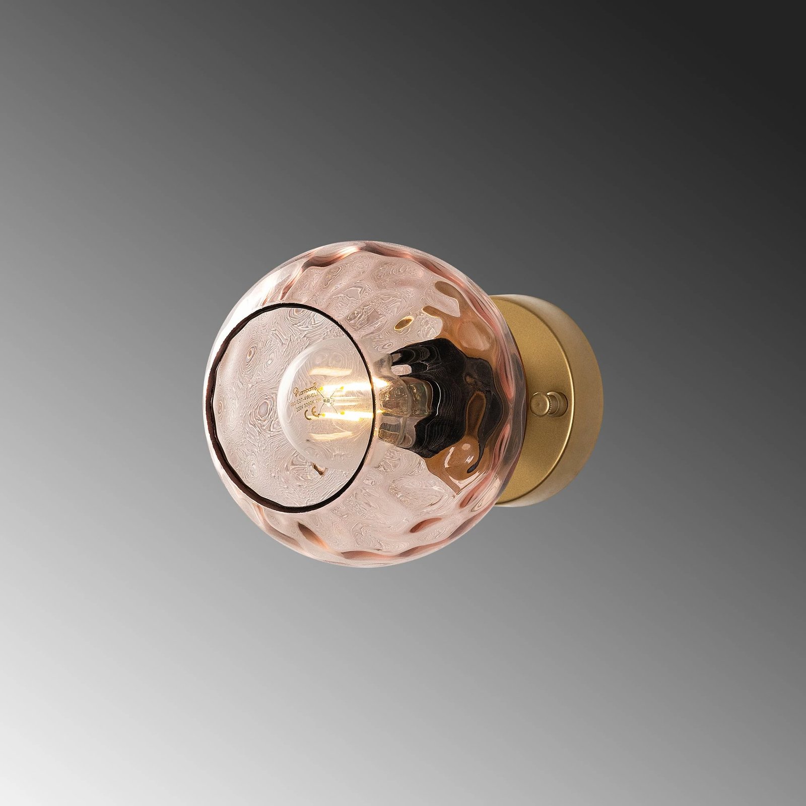 Llambë muri Opviq, Benek - 15 - 14403, rozë dhe ari