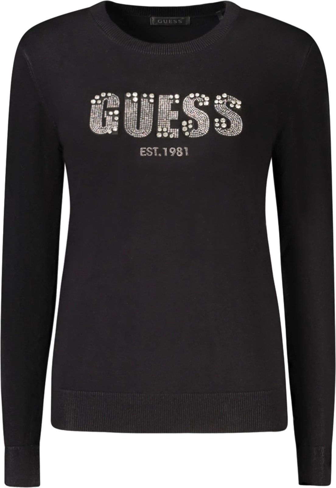 Xhemper femra GUESS JEANS, e zezë