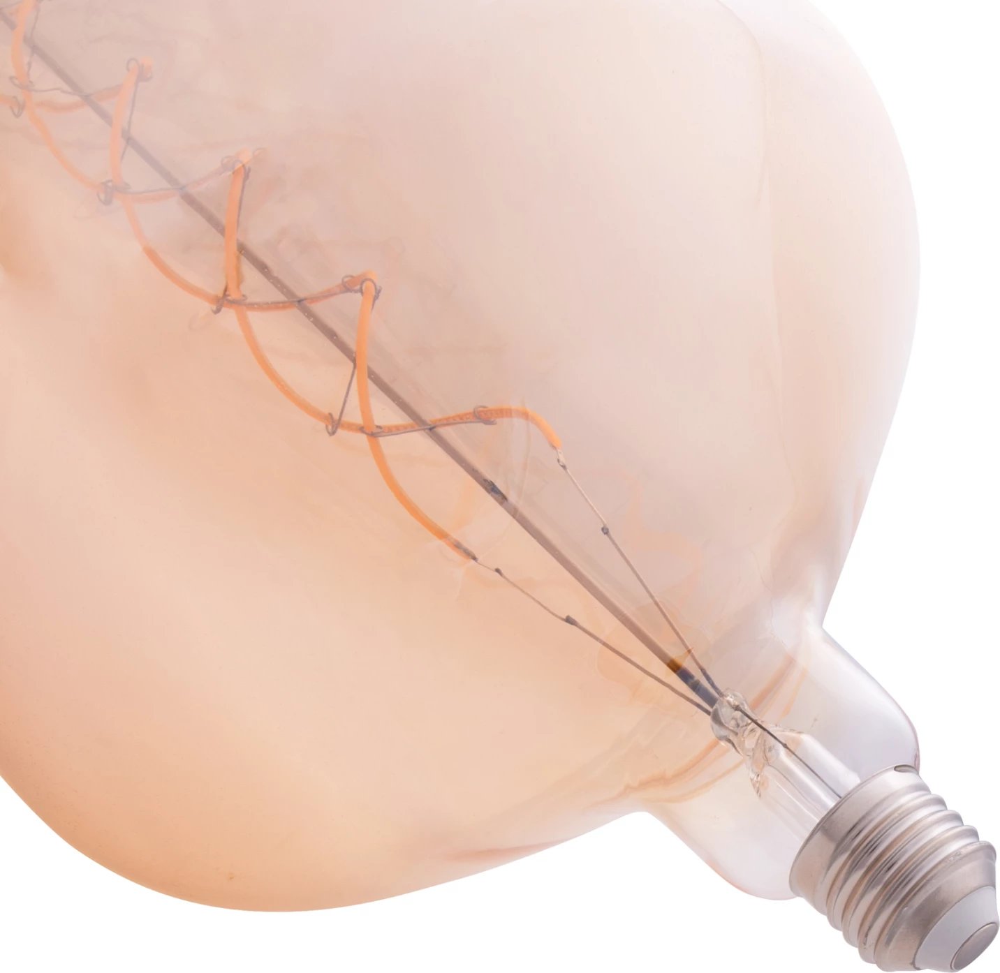 Llambë LED filament 8W E27 3000K ngjyrë ari, e zbehtë