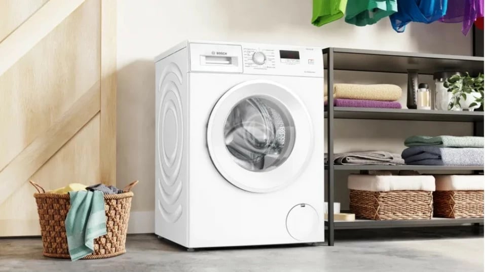 Lavatriqe Bosch WGE02201PL, 7 kg, e bardhë