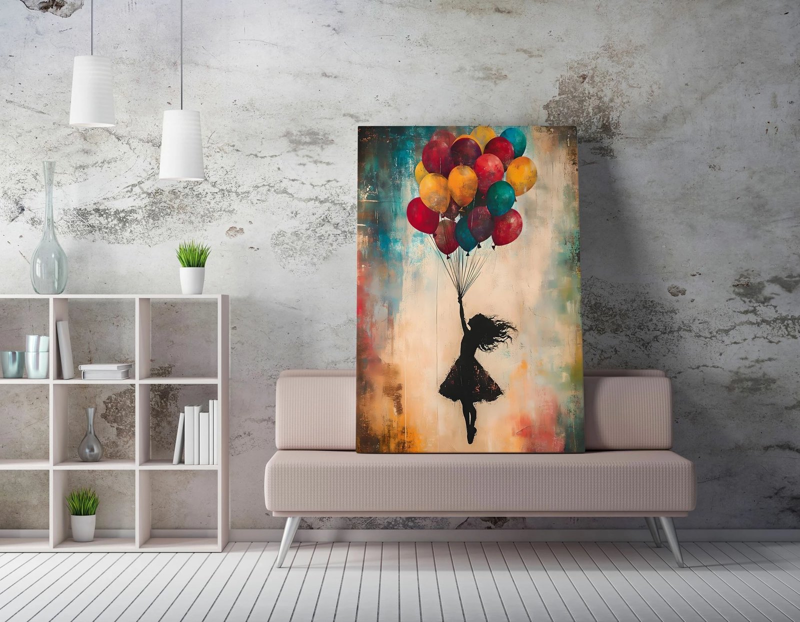 Pikturë dekorative në kanavacë Wallity, WY455, 50x70cm