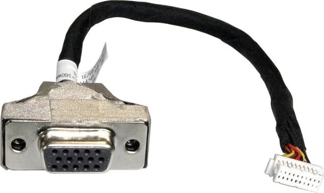 Adapter VGA Shuttle PVG01, 15-pin Mini D-Sub, 0.16 m, Ngjyrë e zezë