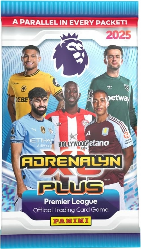 Set kartash koleksionuese Panini Premier League PLUS 2025, 24 copë