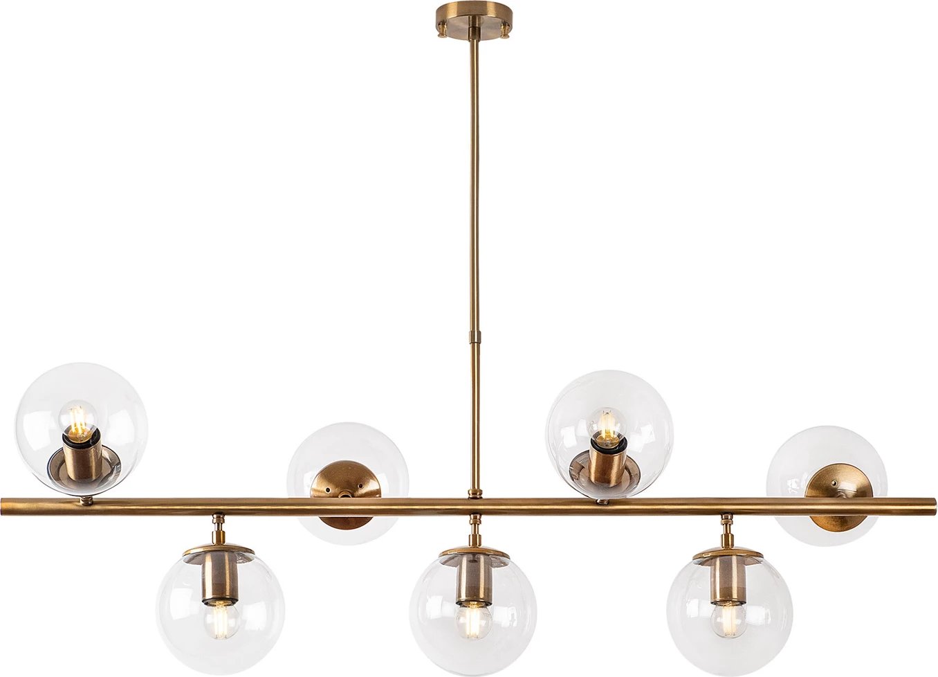 Llambadar Opviq, Fazli - 10540, ngjyra vintage, lartësi e rregullueshme, 113x40x46-85cm