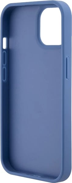 Mbështjellës Guess Crossbody 4G Metal Logo për iPhone 15/15 Plus, 6.1", Kaltër