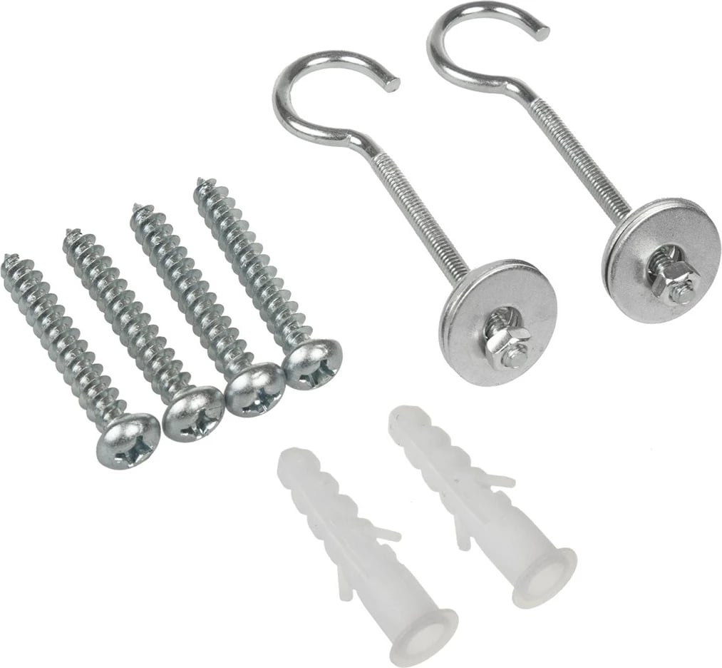 Set mbajtësash Maclean MC-923 për ekrane projektori, çelik, 25 kg, Bardhë, 2 copë