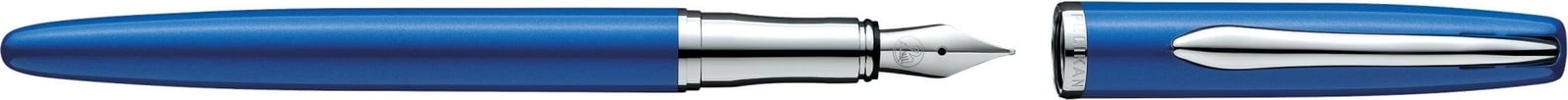 Stilolaps metalik Pelikan Jazz Noble Elegance P36, ngjyrë blu/argjend, majë medium