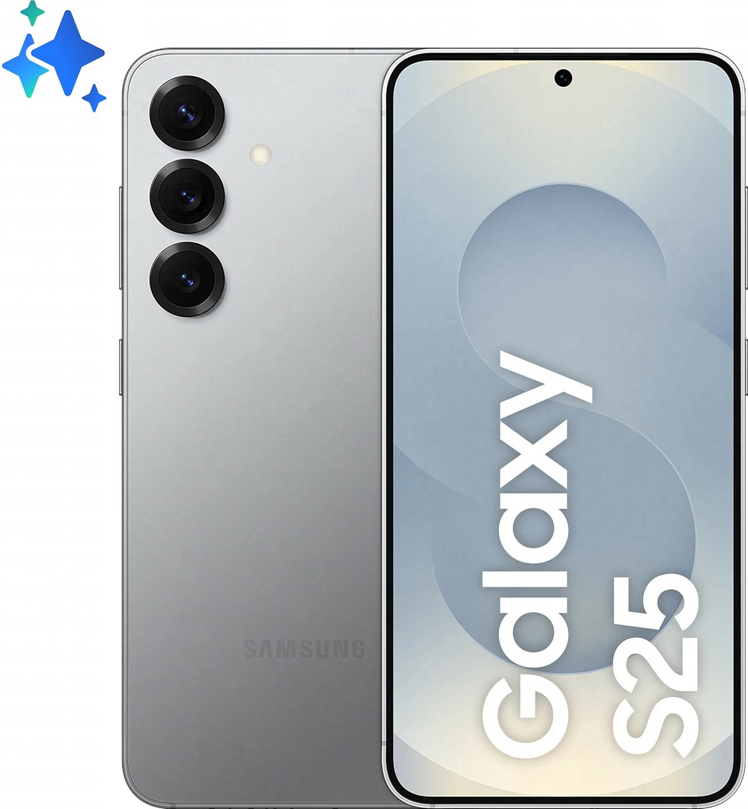 Celular Samsung Galaxy S25, 12 GB, 512 GB, Silver Shadow