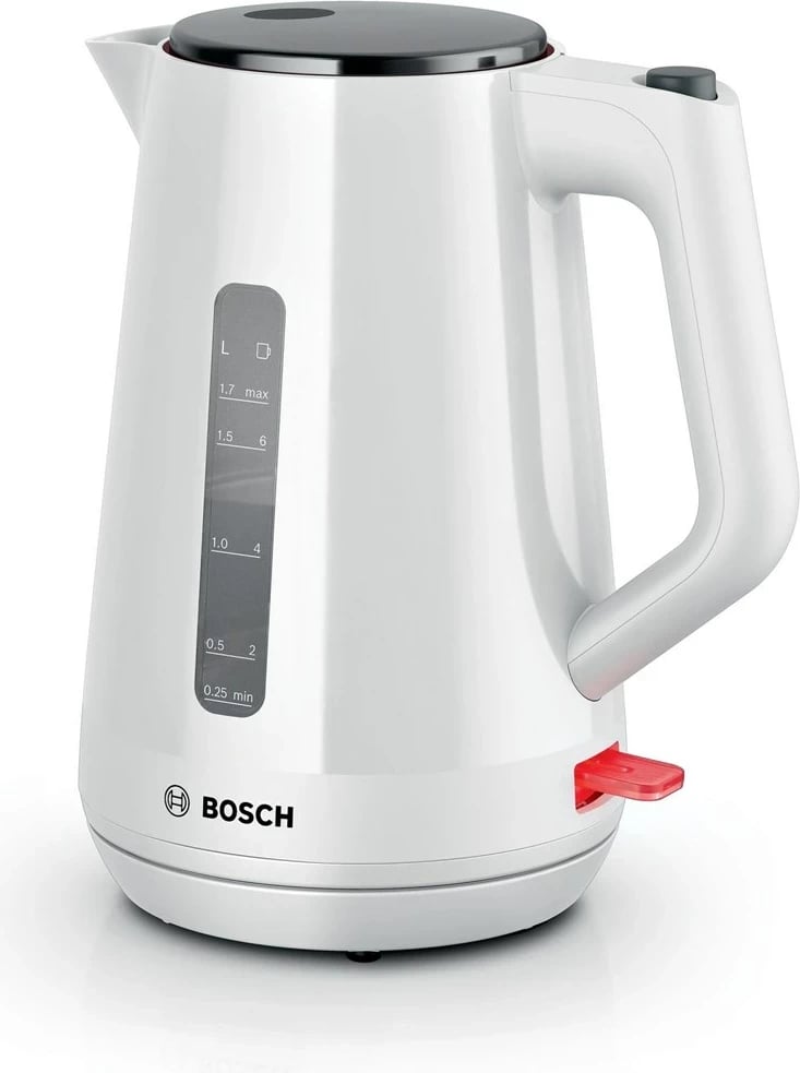 Çajnik elektrik Bosch TWK1M121, 1.7 L, 2400 W, Bardhë