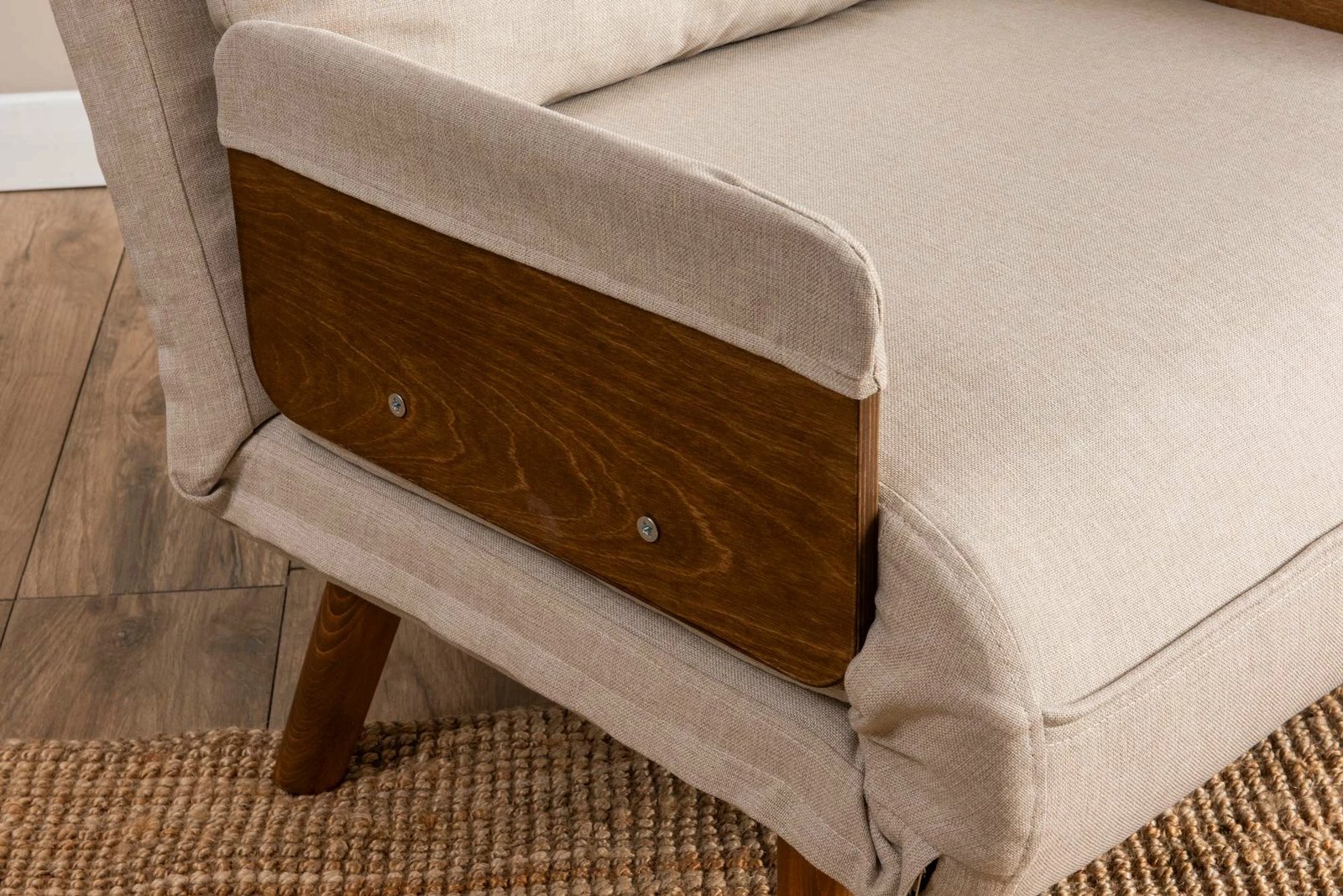 Krevat-karrige një vendës, Atelier del Sofa, Cosmo Single, krem