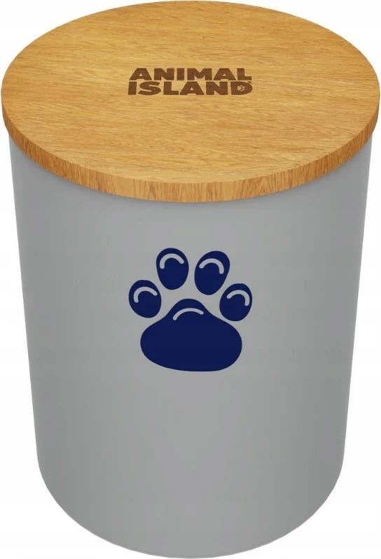Enë ushqimi për kafshë ANIMAL ISLAND, 3L, Gri