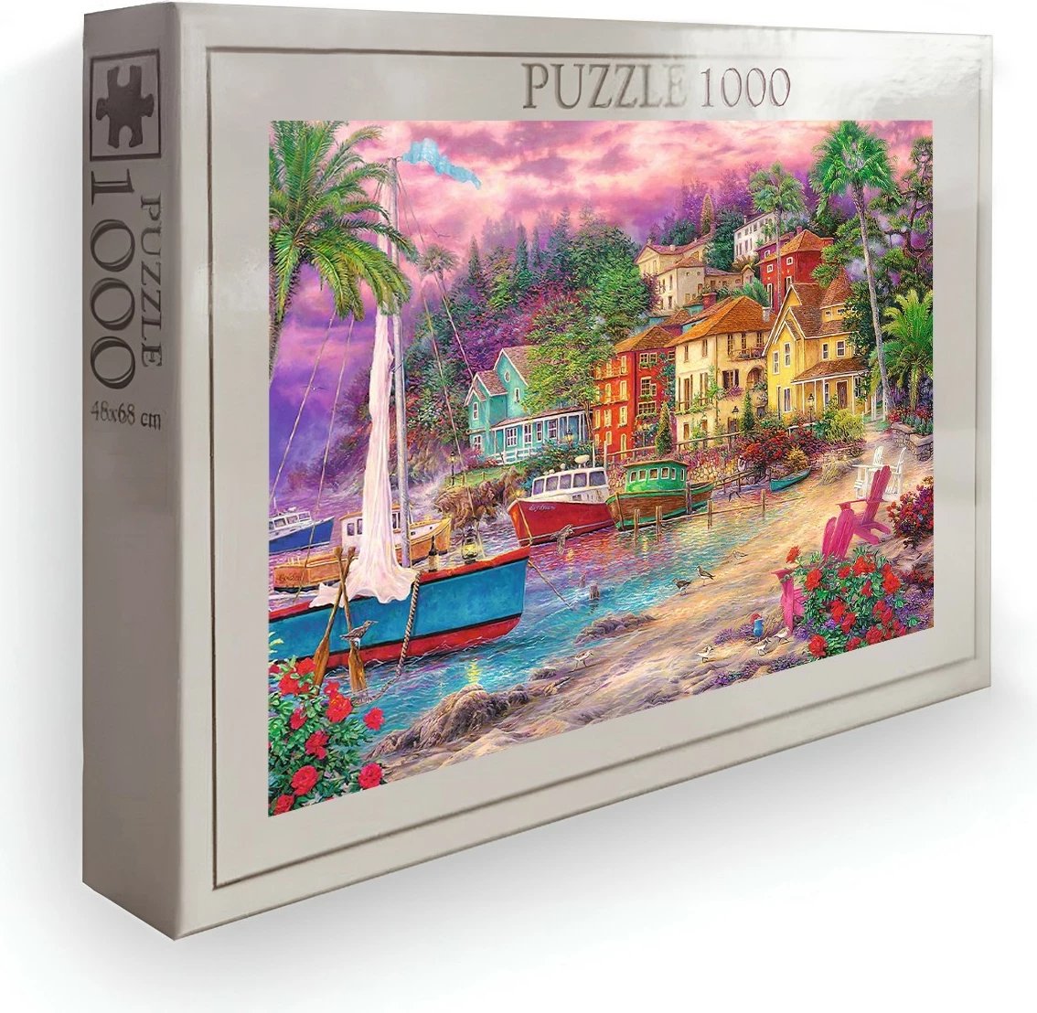 Puzzle 1000 copë, Evila Originals, PZL_054_1000, shumëngjyrësh