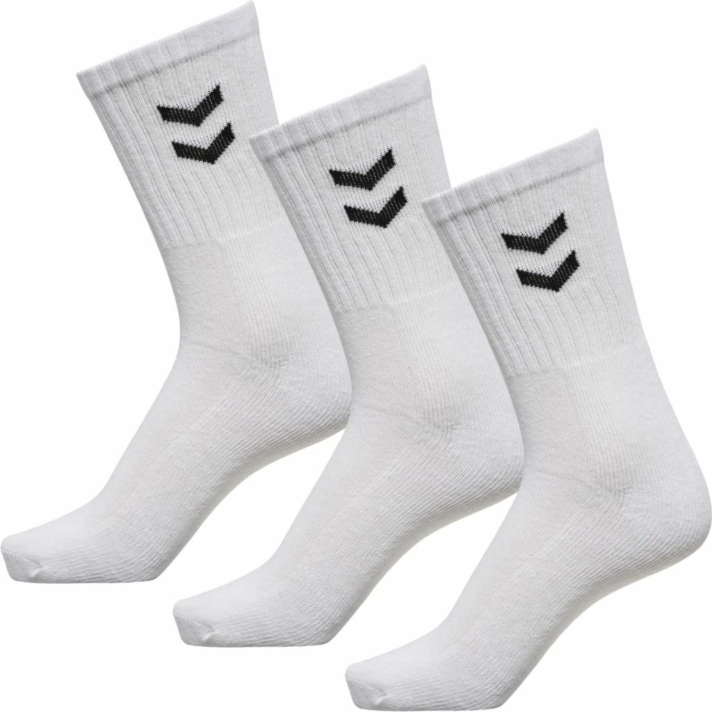 Çorape crew Hummel unisex, të bardha